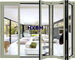 Hurricane Proof Interior Folding Doors 6063 -T5 Aluminum Profile With Safety Glass