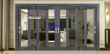 Air Permeation Resistant Aluminum Sliding Doors With 5 Years Warranty