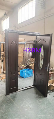 German quality Anti-theft Exterior Main Entry Steel Security Doors For building