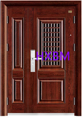 2050*1200mm EPDM Gasket Steel Security Doors For Apartment
