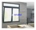 Two Way Opening Large Tilt And Turn Windows , Grey Color Double Glazed Aluminium Windows For Qatar Market
