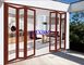 Smooth Pushing Aluminum Folding Doors With Weatherproofing And Acoustic Performance