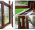 German Standard Wood Aluminium Windows Environment Protective Sound Insulation