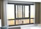 Latest design waterproof windows,powder coated aluminium sliding windows for luxury houses
