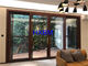 European style double glazed powder coated aluminium sliding glass doors for commercial project