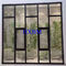 ISO9001 6063 -T5 Aluminium Double Glazed Windows 12A 5mm Glass