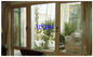Strong Frame Double Glass Aluminium Clad Timber Windows Waterproof