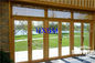 6063-T5 12A Double Glazed Wooden Windows Waterproof Clad Timber