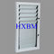 Anodized 2.28pvb PVDF Aluminum Casement Windows 100mm Depth